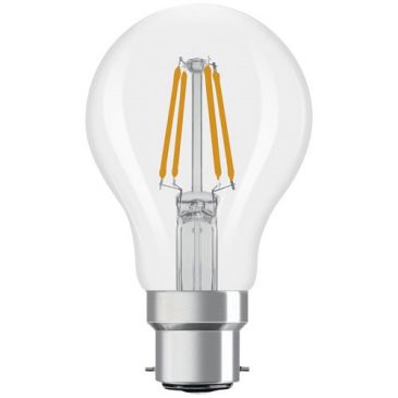 Led standard filament B22 3.4w 470 lm froid