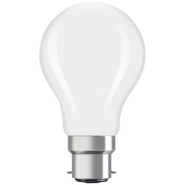 Led standard verre depoli b22 3.4w 470 lm chaud