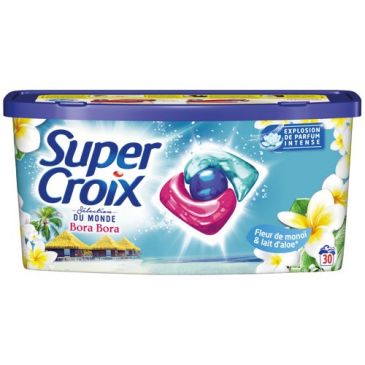 Lessive capsule Super Croix bora bora x30