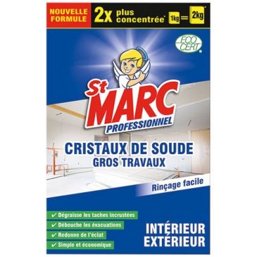 Lessive cristaux de soude pro 1 kg