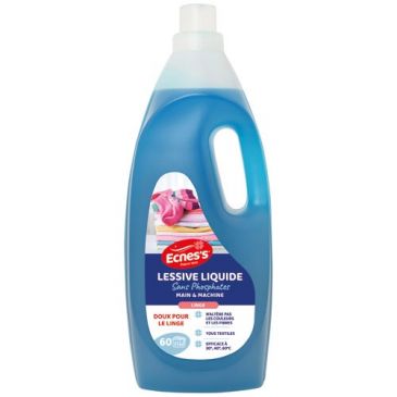 Lessive liquide Ecness sans phosphate 2 L