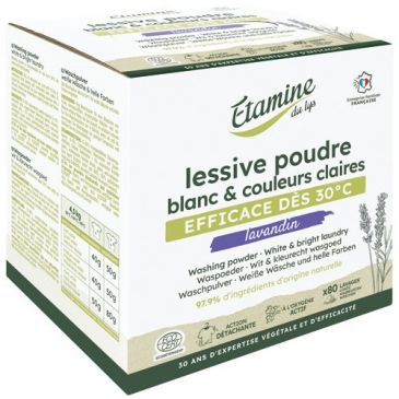 Lessive poudre lavandin 4 kg