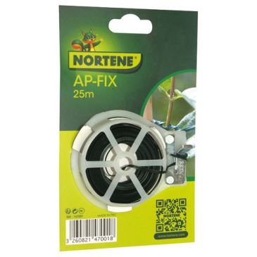 Lien plastique armé vert 25 m 