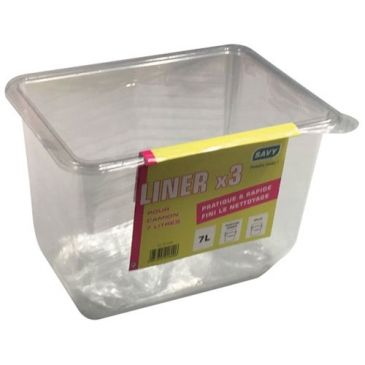 Liner pour bac à peinture 7l x3