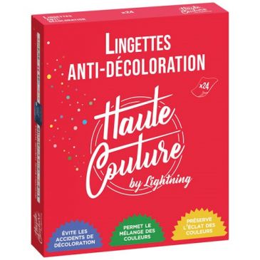 Lingette anti-décoloration haute couture x 24