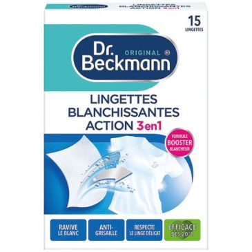 Lingette blanchissante x 15