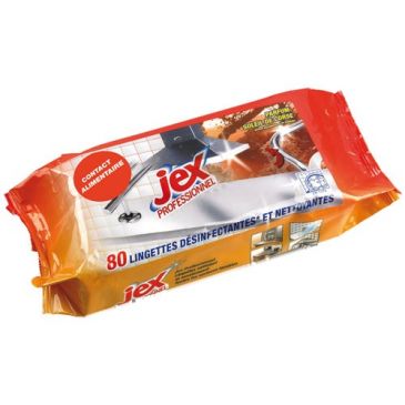 Lingettes nettoyantes désinfectantes x 80 