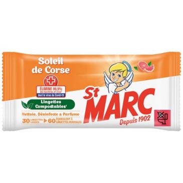Lingettes soleil de Corse x 30 