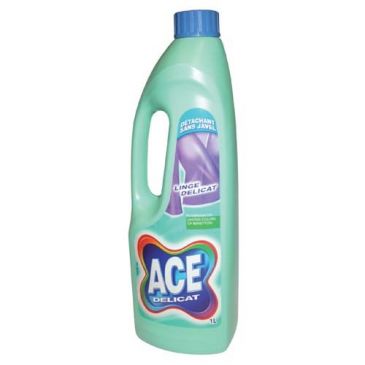 Liquide lavage linge délicat détachant 1L Ace