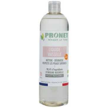 Liquide vaisselle main peau sensible agrume 500 ml