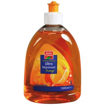 Liquide vaisselle orange Belle france 500ml