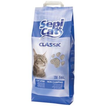 Litière chat sepicat nature 16l