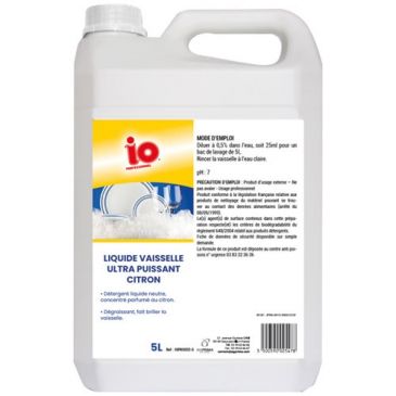 Lliquide vaisselle mains ultra puissant citron 5L