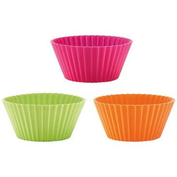 Lot 12 moules à cupcakes Color - Classic