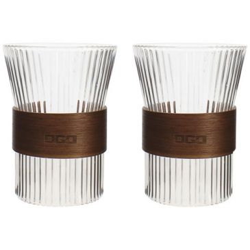 Lot 2 tasses 25 cl Transparent - Karl