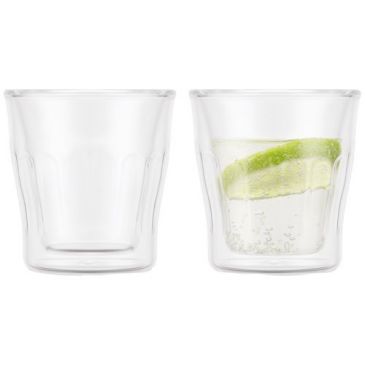 Lot 2 verres double paroi 9 cl - Copenagen