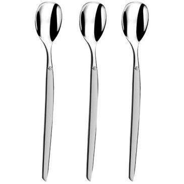 Lot 3 cuillères à glace & mazagran Inox Satiné - Jet