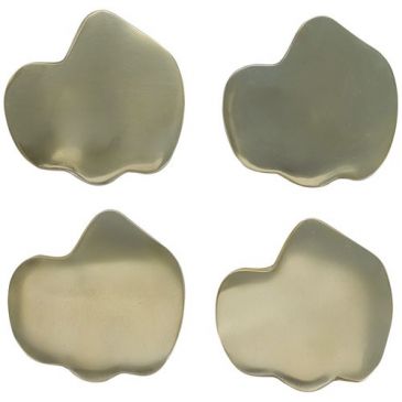 Lot 4 sous-verres Or - Charm