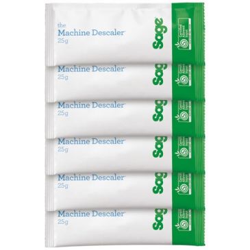 Lot 6 sachets détartrant - Machine Descaler 