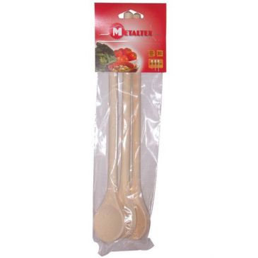 Lot de 3 Cuillères en bois 