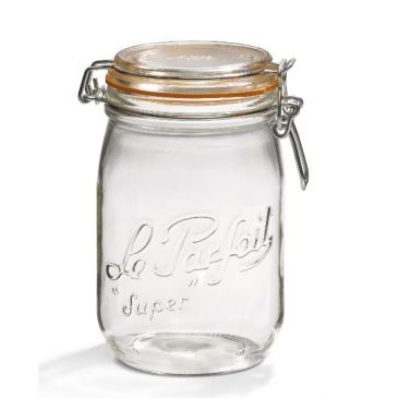 Lot de 6 bocaux 1 L / 85 mm - Le Parfait Super