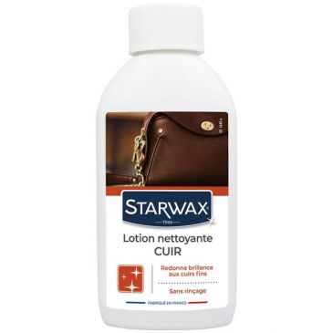 Lotion nettoyante cuir - 200 mL 