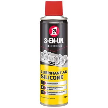 Bombe lubrifiant au silicone - 250 mL