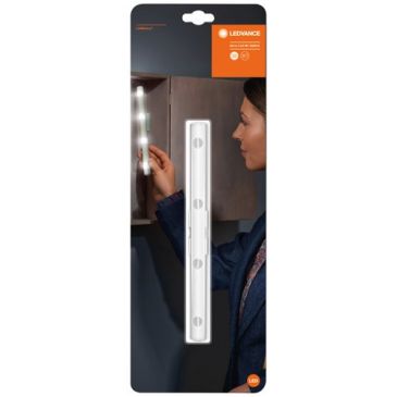 Luminaire à piles Lumistixx stick blanc sur carte