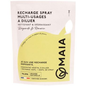 Recharge spray nettoyant multi-usages Bergamote & Romarin 100 ml - Parfait