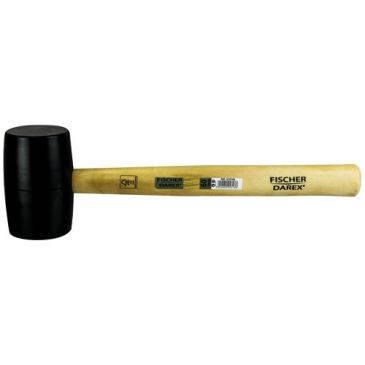 Maillet caoutchouc noir 60 mm