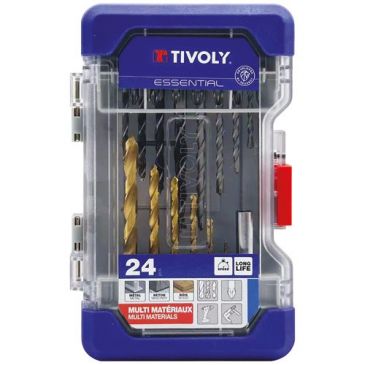 Coffret Ranger - mixte - Essential - perçage et vissage - lot de 24