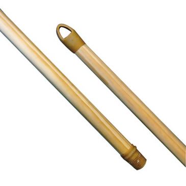Manche bois brut 1m30 à vis et accroche écolo