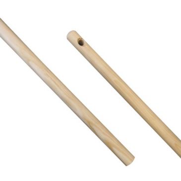 Manche bois brut 1m30 percé écolo