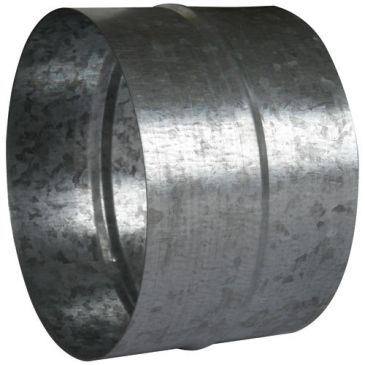 Manchon de raccordement tôle acier galva ø 125 mm