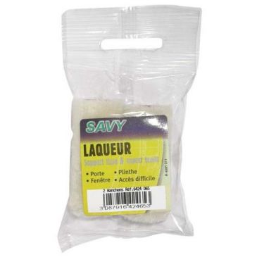 Manchon laqueur velours mini x2 110mm