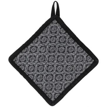 Manique 20 x 20 cm Carreaux Noirs - Gianna