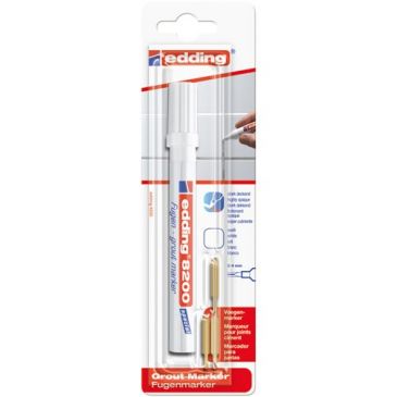 Marqueur rénovateur joints blanc