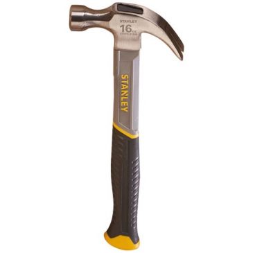 Marteau arrache clous manche fibre de verre 450 g