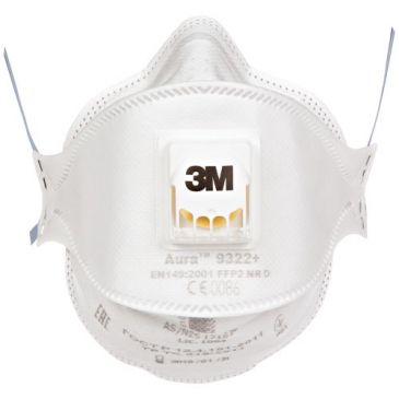 masque aura ffp2 valve lot de 5