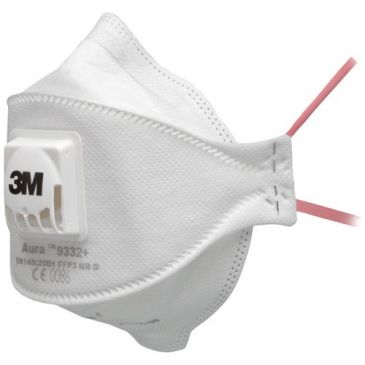 masques aura ffp3 valve lot de 5