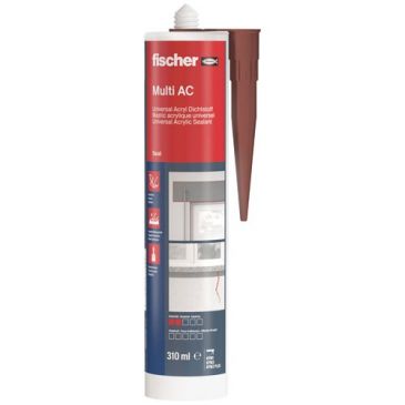 Mastic acrylique multi-usages high tack ac brun 310 ml
