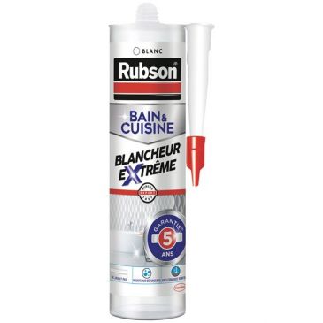 Mastic silicone 280 ml Blancheur Extrême - Bain & Cuisine