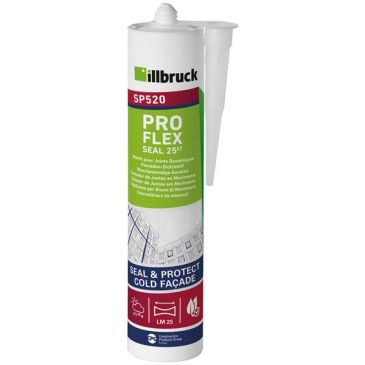 Mastic colle hybride polymere - SP520 - 310 mL - blanc