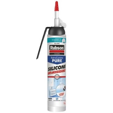 Mastic sanitaire - 200 mL - transparent