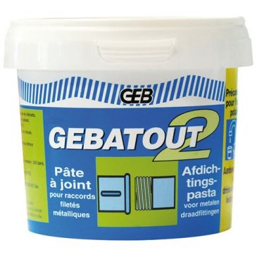 Mastic eau potable Gebatout2 pot 500g
