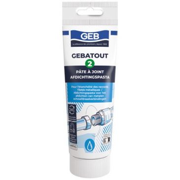 Mastic eau potable Gebatout2 tube 250g