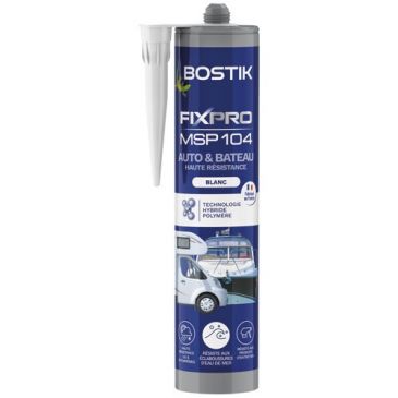 Mastic fixpro msp104 auto moto blanc 290 ml
