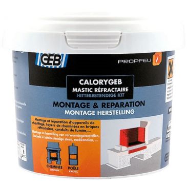 Mastic réfractaire - Propfeu Calorygeb - pot - 600 g