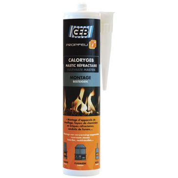 Mastic réfractaire Calorygeb cartouche 310 ml