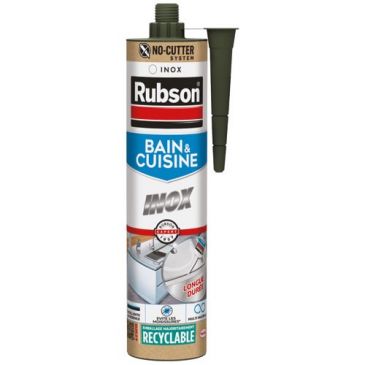 Mastic silicone 280 ml Inox - Bain & Cuisine